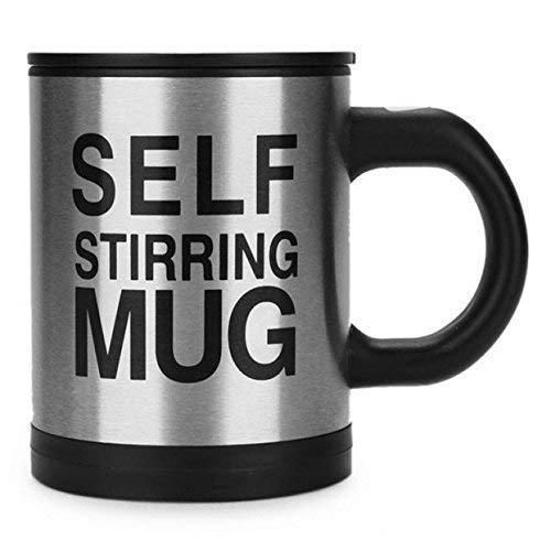 Self Stirring Coffee Mug – Automatic Mixing Travel Cup for Hot Drinks